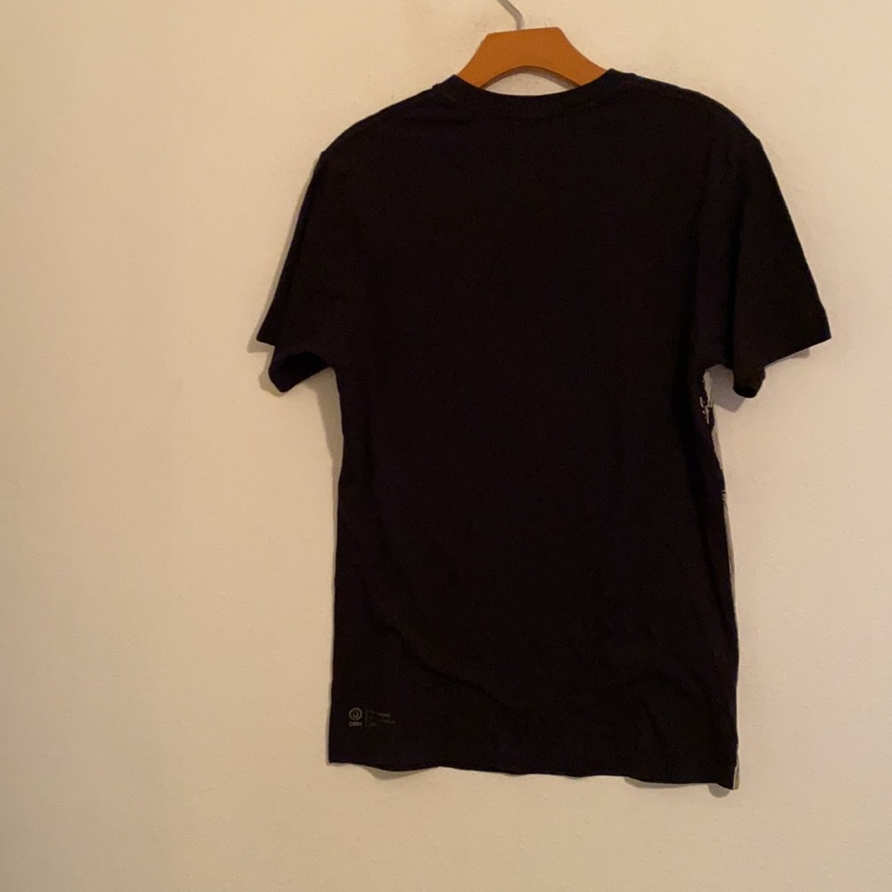 DESIGN BY HUMAN SPACE KITTIES BLACK T-SHIRT SMALL - Picture 3 of 4